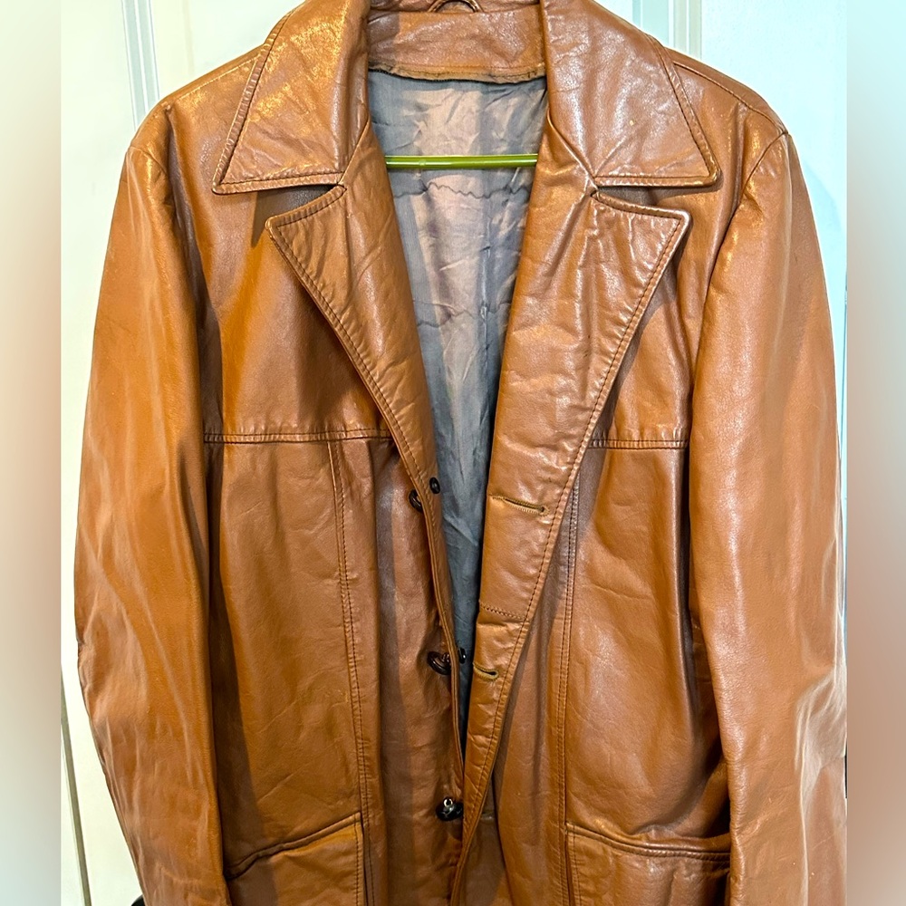 Vintage Men’s Leather Jacket